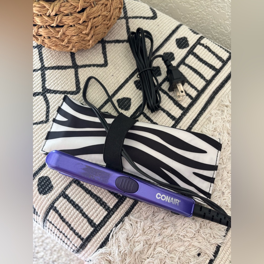 Conair Purple Mini Travel Hair Crimper